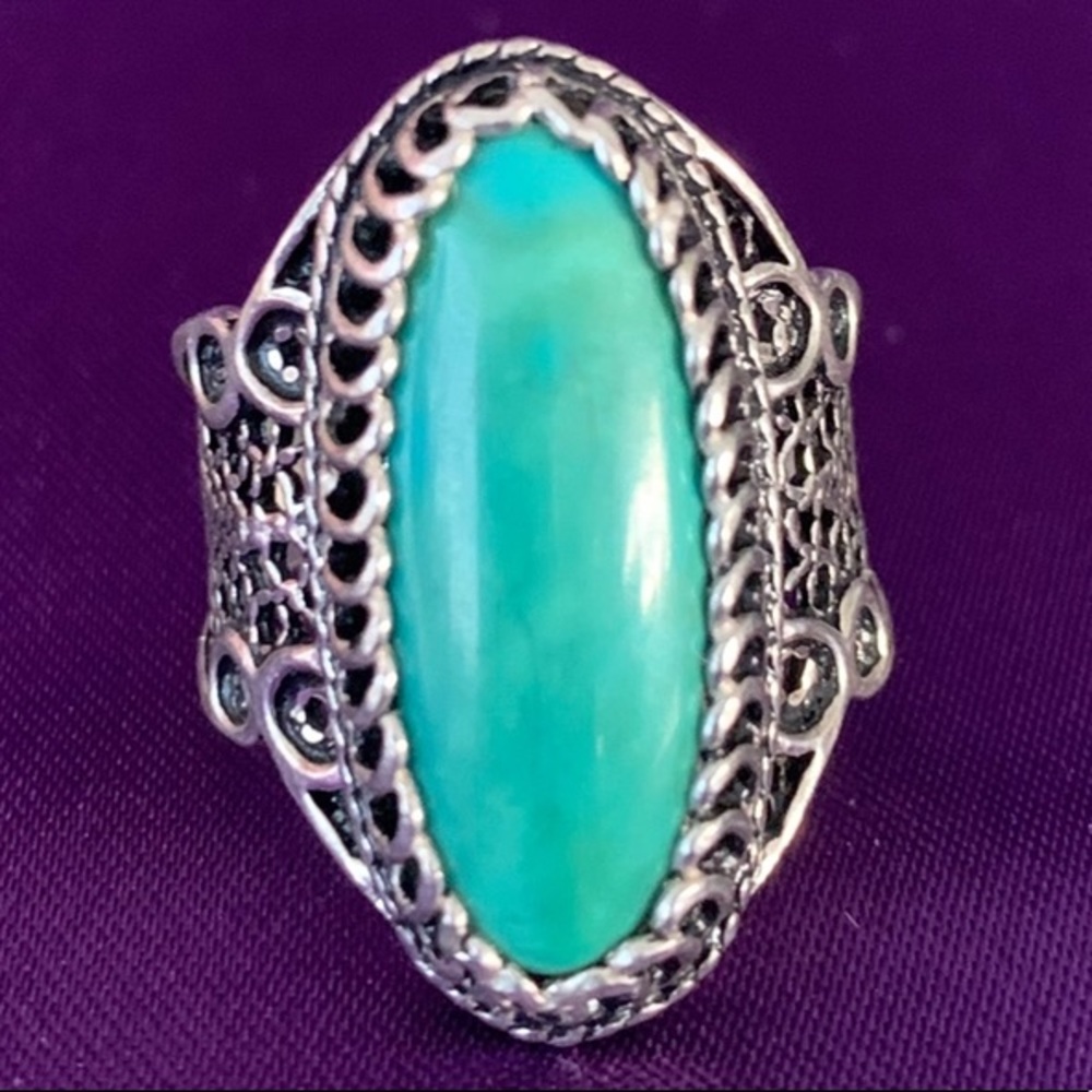 Turquoise Silver Ring